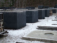 Plac produkacja szamb betonowych Żagań